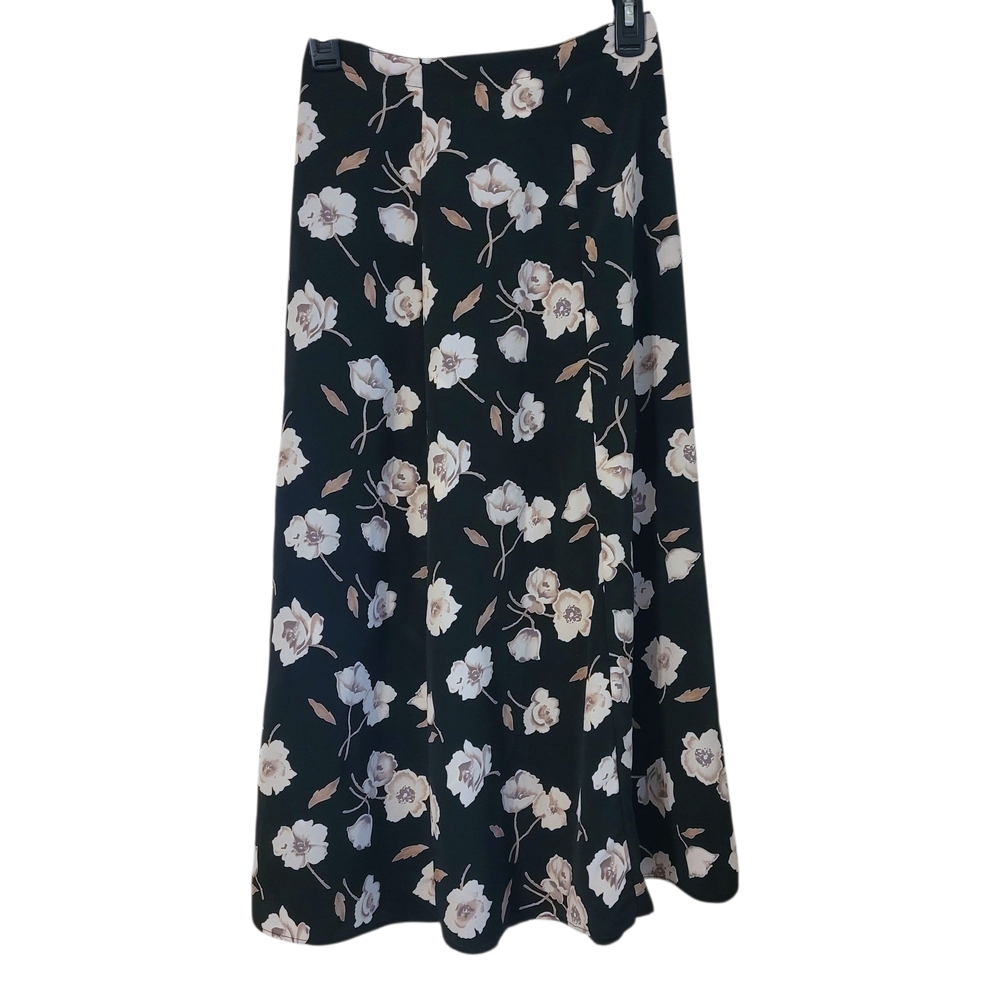 Women's Floral Midi Skirt